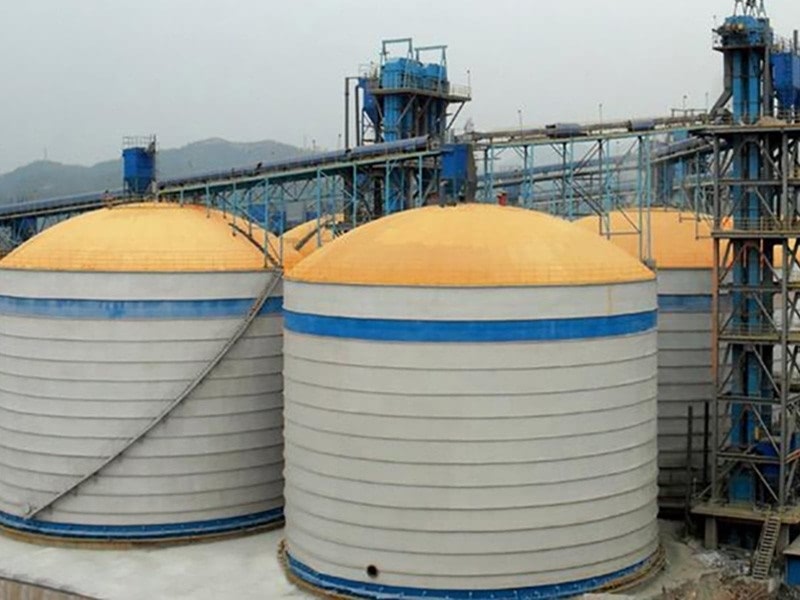 Steel Silo In Cement and fly ash Storage field applications